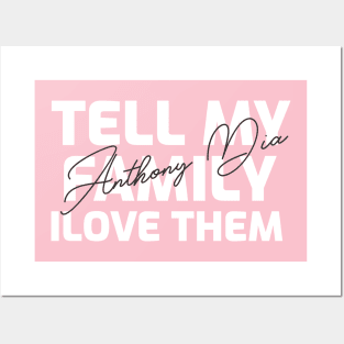 Tell My Family I Love Them Shirt, family shirt, family gift, Equality Peace Gift, Unisex T-Shirt, Posters and Art